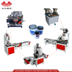 Small round tank automatic production line